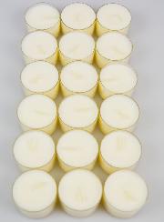 Confezione da 18 Lumini Bio 100% Naturali - 7 ore