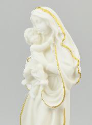 Statua Religiosa Vergine della Tenerezza in Alabastro - 20cm