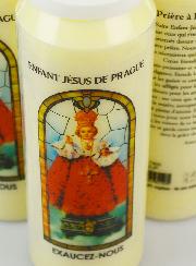 3 candele per Novena a Gesù Bambino con Preghiera