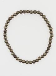 Bracciale in Pietra Naturale di Pirite - 4mm