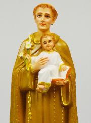 Statua Religiosa di Sant'Antonio di Padova - 30cm