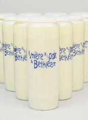 Set di 10 Candele di Novena Luce della Pace di Betlemme