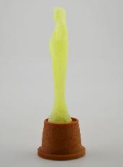 Statua di Nostra Signora di Lourdes Fluo Luminosa - 6 cm