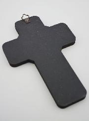 Croce Icona Cristo Pantocratore in Legno - 18cm