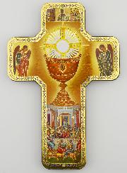 Croce Icona Prima Comunione - 18 cm