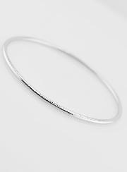 Bracciale Rigido in Argento Massiccio - 54mm