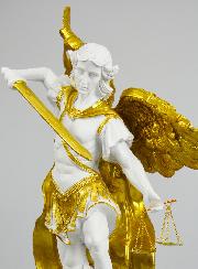 Statua Religiosa di San Michele Arcangelo - 40 cm