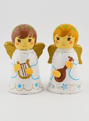 Presepe di Natale - Angeli Musicisti Lyre & Mandolino