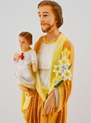 Statua Religiosa di San Giuseppe al Giglio - 30 cm