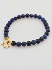 Bracciale Religioso in Sodalite Naturale 6mm