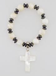 Decina in Madreperla ed Ematite