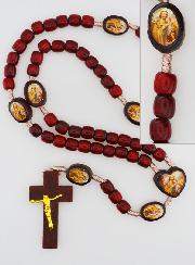 Rosario di San Giuseppe - Grani di Legno