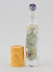 Roll-On Fluorite per Litoterapia e Aromaterapia