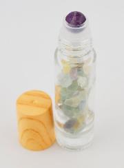 Roll-On Fluorite per Litoterapia e Aromaterapia