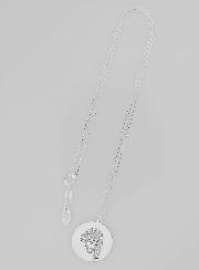 Medaglia + Catena in Argento - Gesù Cristo 20mm