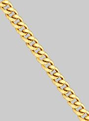 Catena in Oro 9k 45cm - Maglia Gourmette 1,2mm