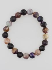 Bracciale in Pietra Naturale di Charoite – 8 mm