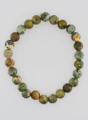 Bracciale in Pietra Naturale di Riolite – 8 mm