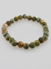 Bracciale in Pietra Naturale di Riolite – 8 mm