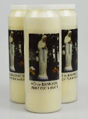 Lotto di 3 Candele per Novena Nostra Signora di Banneux