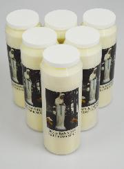 Lotto di 6 Candele per Novena Nostra Signora di Banneux