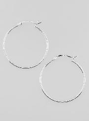 Liebeskind Berlin Orecchini A Cerchio Ovale In Acciaio Inossidabile Argento 30 Mm - Eleganza Semplice E Berlinese