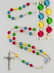 Rosario per Cresima - Medaglia Miracolosa & Spirito Santo