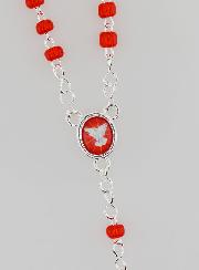 Rosario per Cresima Spirito Santo - Medaglie & Cuore Colomba