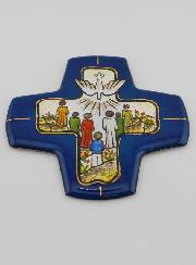 Croce per Cresima - Effusione dello Spirito Santo