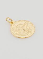 Medaglia della Cresima allo Spirito Santo in Oro 18 Carati - 15 mm