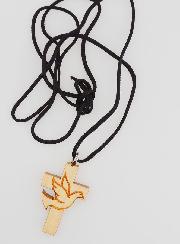 Ciondolo Croce della Cresima - Colomba della Pace