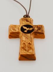 Croce Pendente per Cresima - Colomba Spirito Santo