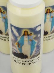 3 Candele Novena Nostra Signora di Garabandal