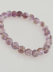 Bracciale in Pietra Naturale di Ametrino – 8 mm