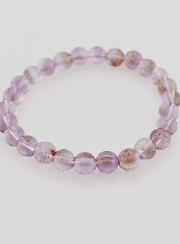 Bracciale in Pietra Naturale di Ametrino AAA - 7 mm