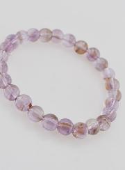 Bracciale in Pietra Naturale di Ametrino AAA - 7 mm