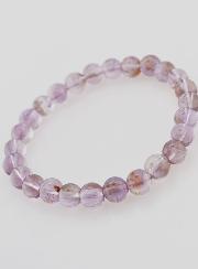 Bracciale in Pietra Naturale di Ametrino AAA - 7 mm