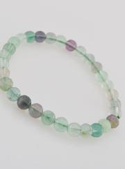 Bracciale in Pietra Naturale di Fluorite AB - 6mm