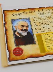 Candela Pergamena di Preghiera alla Cera d’Incenso - Padre Pio