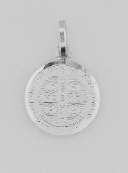 Medaglia di San Benedetto in Argento - 14mm
