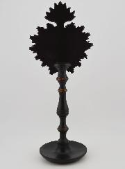 Ex Voto su Base Nero & Bronzo - 23 cm