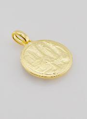 Medaglia Vergine Maria & Lourdes a Doppia Faccia - 18mm