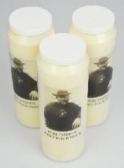 Set di 3 Candele per Novena a San Padre Damiano