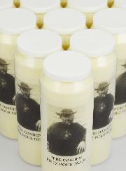Set di 20 Candele Novena a San Padre Damiano