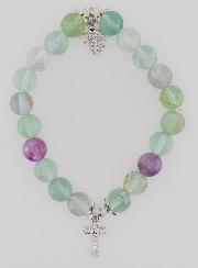 Bracciale in Fluorite 8mm – Angelo & Croce