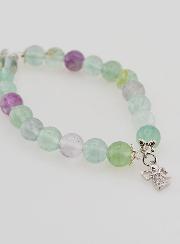 Bracciale in Fluorite 8mm – Angelo & Croce