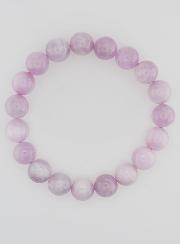Bracciale in Pietra Naturale di Kunzite – 10 mm