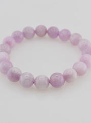 Bracciale in Pietra Naturale di Kunzite – 10 mm