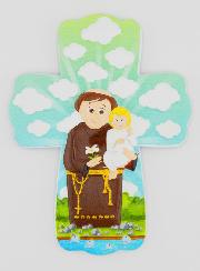 Croce da Appendere per Bambini - Sant'Antonio