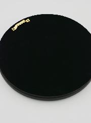 Ex Voto Murale Cuore Dorato su Velluto Nero - 19 cm